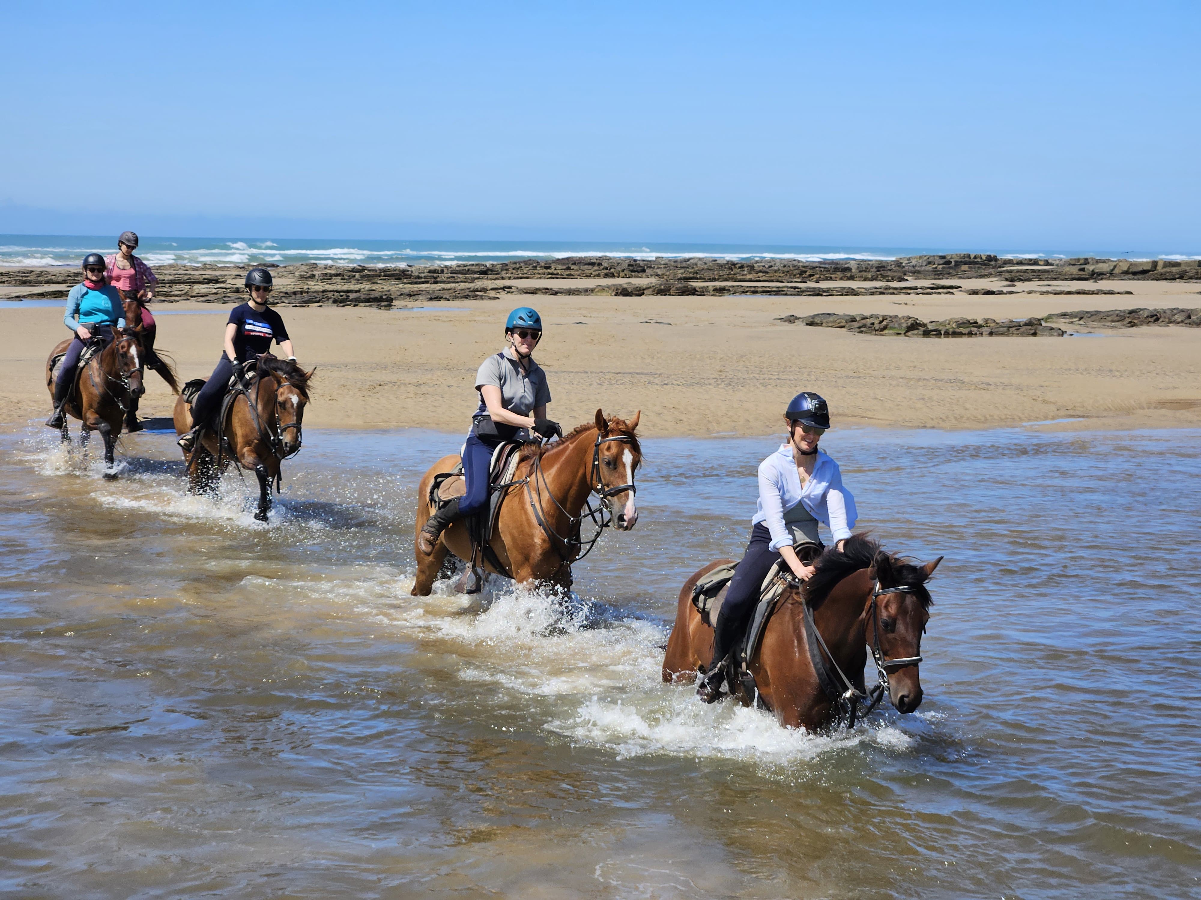 Wild Coast Meander - beach riding holiday